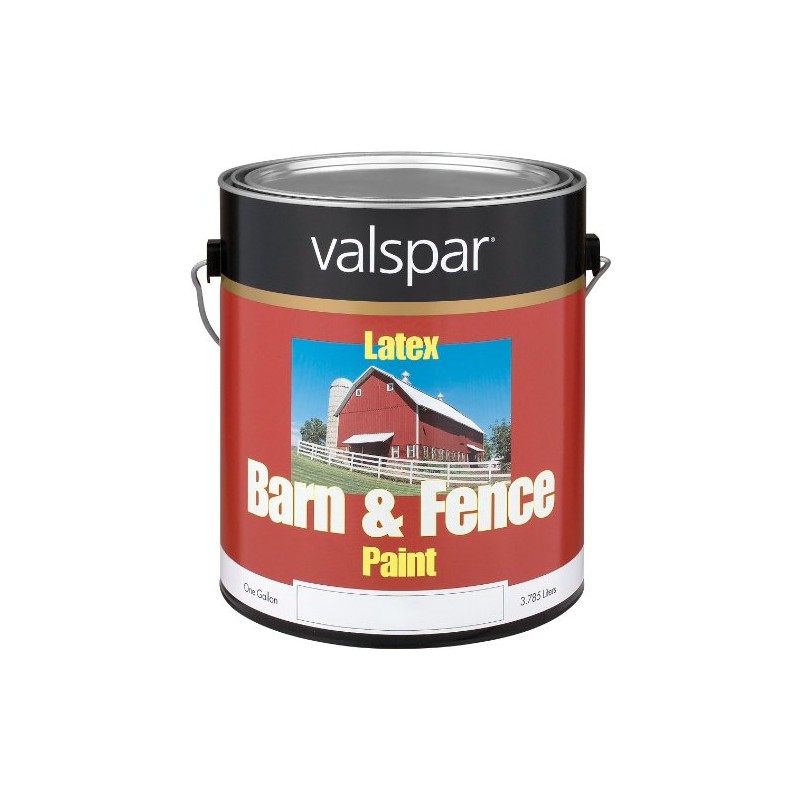 1 Gallon Red Exterior Barn & Fence Latex Paint 18-3121-10