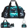 RSMR 4-Piece Set Backpack Boys School Backpack Elephant Signature 12770