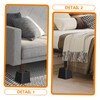 Ciieeo 4pcs Furniture Riser Blocks for Bed Frame Table Elevation