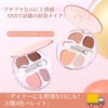 LiangNiShi 4 Color Eyeshadow Palette Teardrop Bag Makeup with Concealer