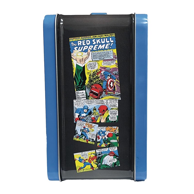 Tin Titans Captain America Classic Previews Exclusive Lunch Box with