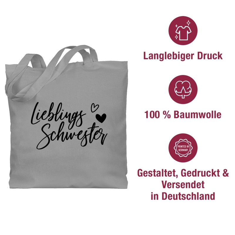 Shirtracer - Cotton Bag - Bags - Favourite Sister Best
