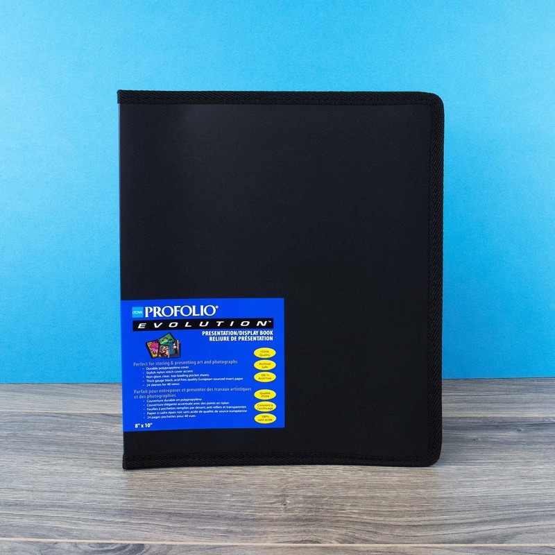 Itoya Art Profolio Evolution 8x10in. Photo Size 24 Sheets for