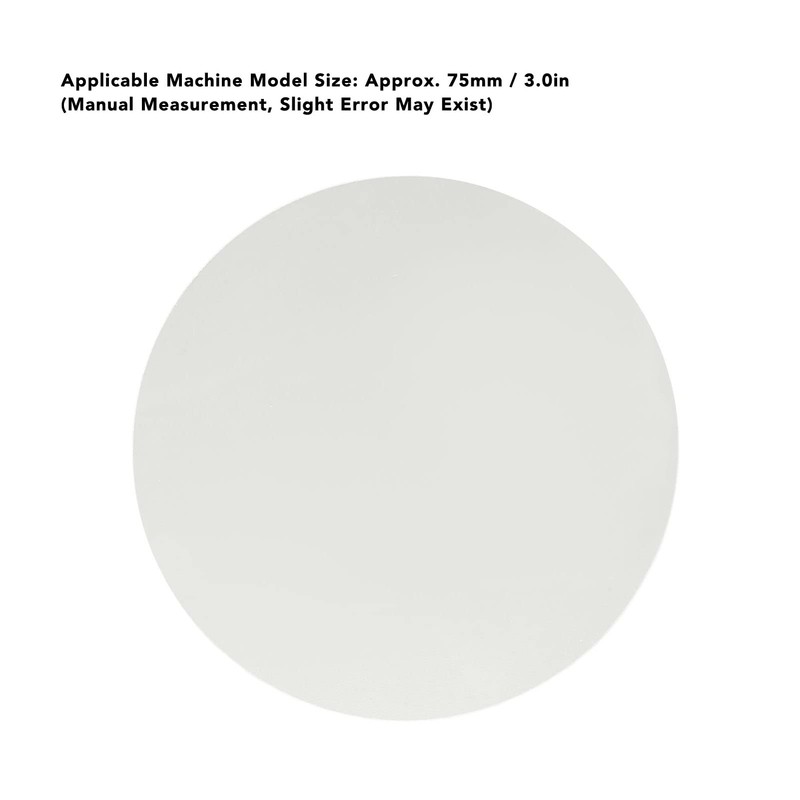 Button Maker Film, Premium PVC, 200 Sheets, Multi-Purpose Button Film