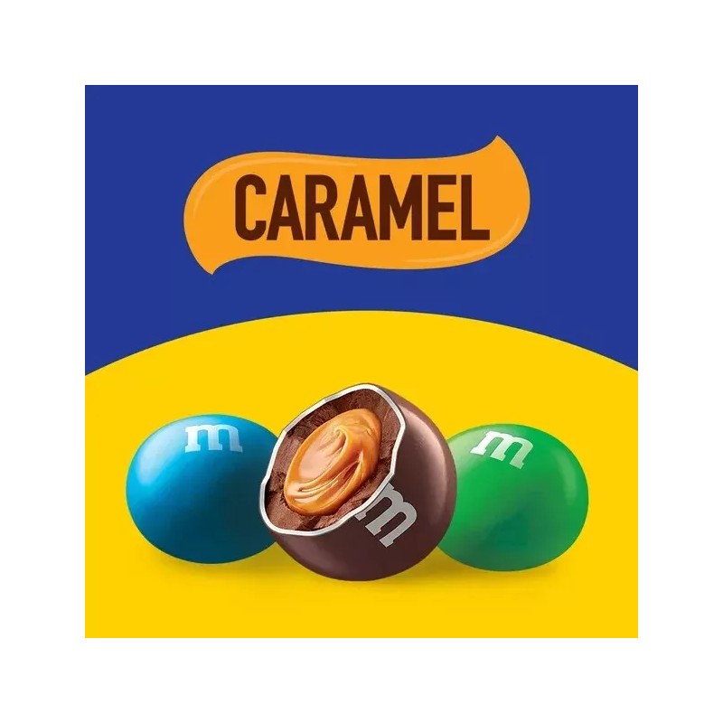 M&M's Caramel Milk Chocolate Candy Party Size - 34 oz