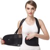 NeoTech Care Back Brace with Suspenders/Shoulder Straps - Light &