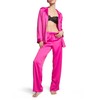 Victoria's Secret Satin Long Pajama Set, Silk Pajamas, PJ Set