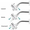 STOAT® 3-way switching valve, 1/2 inch diverter valve shower adapter,