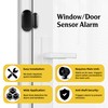 Upgraded WiFi Security Alarm System Kit-Wireless 120db Loud Weatherproof Siren