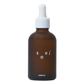 soel LIVING-OIL Organic Sesame Oil, 2.3 fl oz (60 ml), Soel Beauty Oil, Booster Oil, USDA Certified, King Sesame from Sri Lanka, Highly Moisturizing, Non-sticky, Penetrating Power, Natural Scent