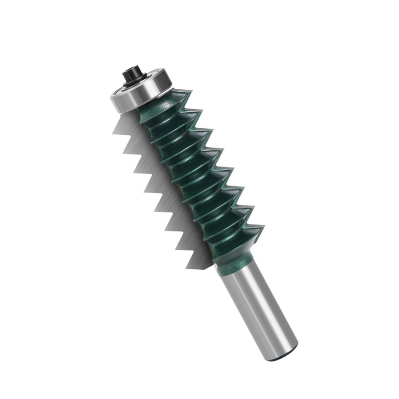 Multi Tooth Router Bit 12mm Shank Carbide Line Type Wood
