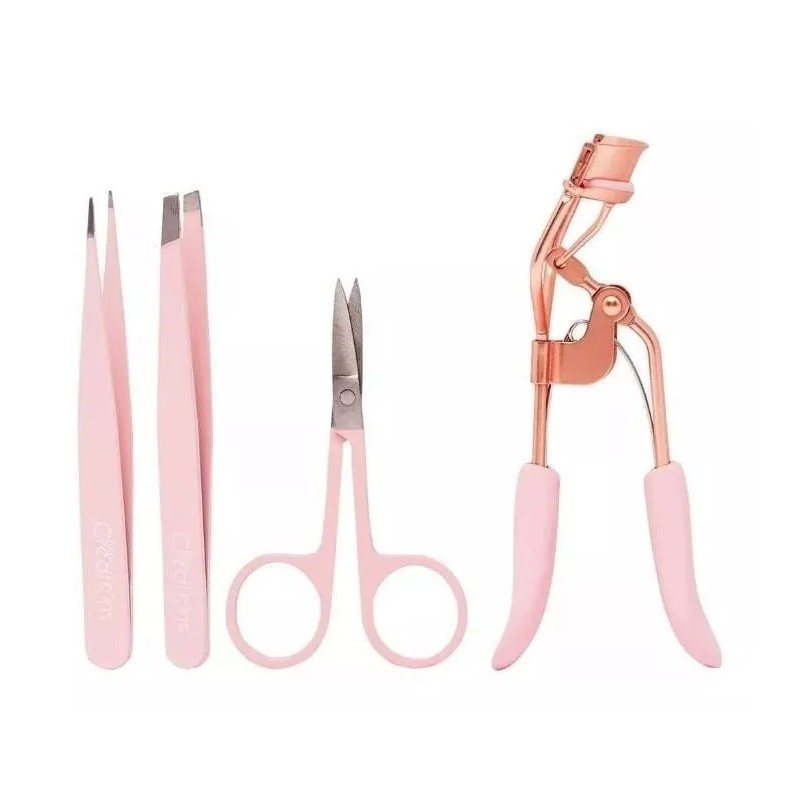 Beauty Creations - Kit De Cejas Y Pestañas Rosa Pastel
