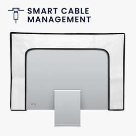 kwmobile 31-32 Inch Monitor Case - PC Screen Protective Case for 31-32 Inch Monitor - Computer Cover Case