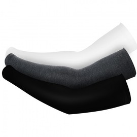Outdoor Sports UV Protection Ice Silk Long Arm Sleeves for Driving and Cycling UV L/White 5ea
