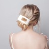 Flat Hair Claw Clips, Flat Claw Clip for Women and