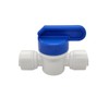 BesNPT 6PCS 3/8" OD Quick Connect Ball Valve for Reverse