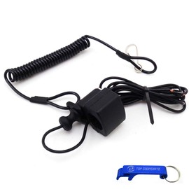 TC-Motor Racing Tether Pull Kill Switch for ATC250R ATC350X 1985-1986, TRX250R 1986-1988, Raptor 50 2004-2008, E-Ton TXL50 2000-2002, Brute KFX50 2003-2009, Can Am DS70 2008-2011, Arctic Cat