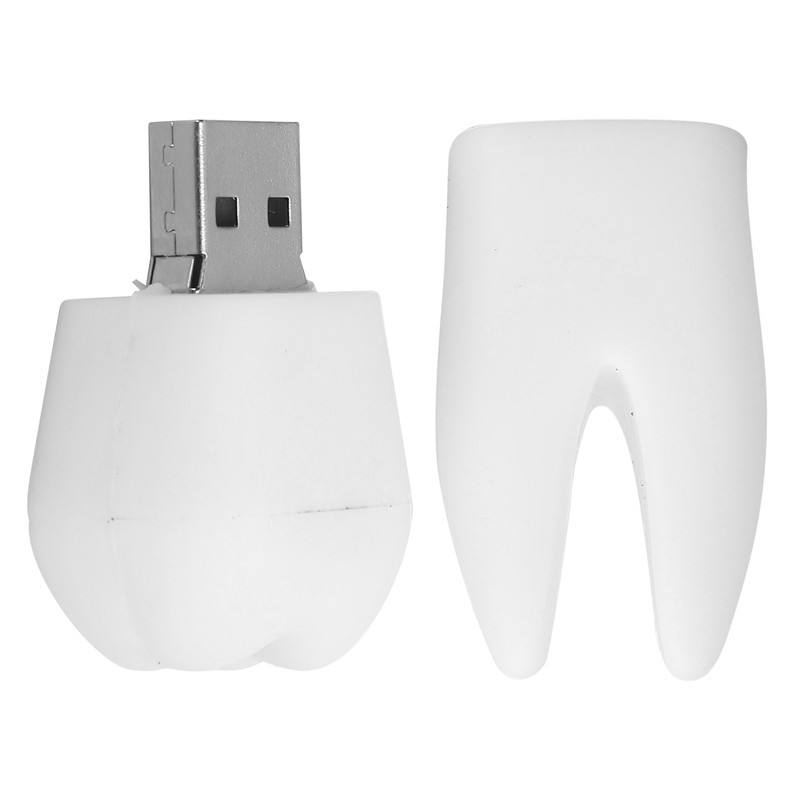 U Disk USB2.0 3 Dimensional Tooth Shape Practical Data Storage