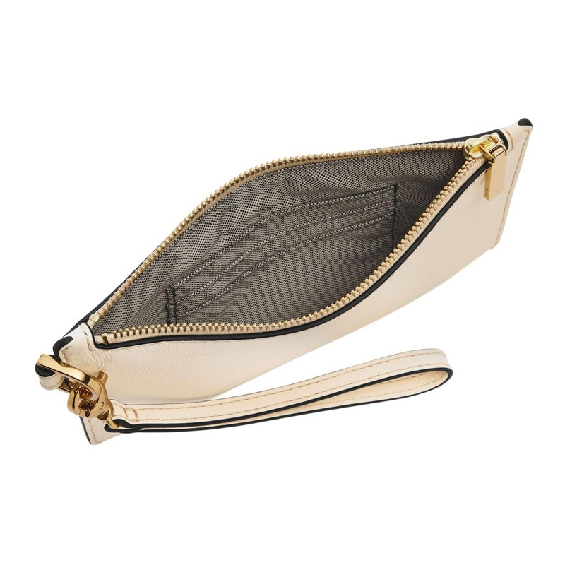 Fossil Women's Gift Wristlet, White