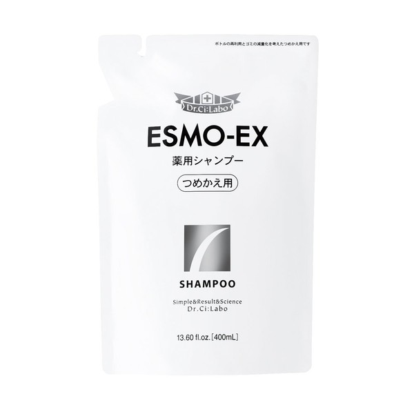Dr. Ci:Labo Medicated ESMO-EX Shampoo 13.5 fl oz (400 ml) Refill