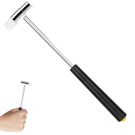 Dual Head Small Hammer, Double Plastic & Metal​​ Face Heads Small ​​Mallet Hammer​​ for ​​Jewelry Watch Handcraft​​ Small Equipment Repair DIY Crafts​​ Woodworking​​ Musical Instruments​​