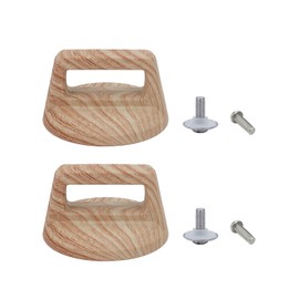 NICENEEDED 2 Stück Topflippen Ersatzknöpfe Mit 4 Schrauben Universeller Griff Für Küchentopfdeckel Ersatz Haltegriffabdeckungen Für Die Abdeckung des Auflaufkessels