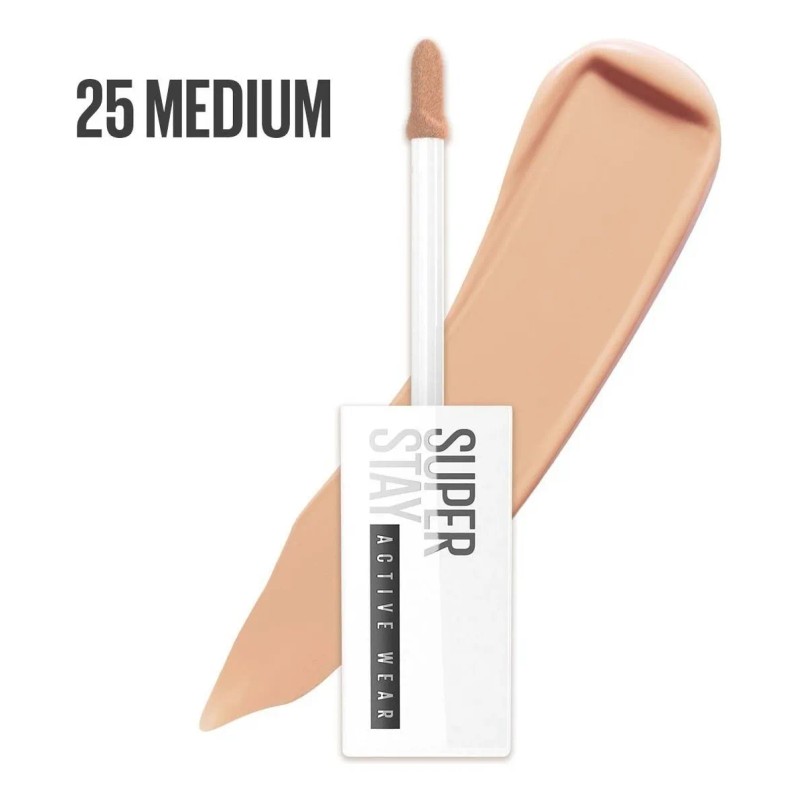 Corrector Maybelline Super Stay Superstay Active Wear 30h- 25 medium