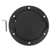 Black Fuel Tank Filler Cap Cover Fits for Jeep Wrangler