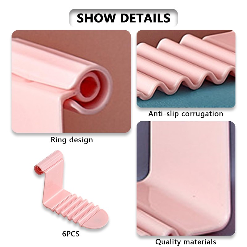 NEVKA 6 Pcs Bed Dheet Clips, Elastic Fitted Sheet Clips,
