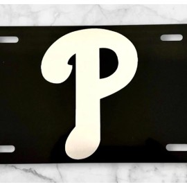 Unbranded Philadelphia Phillies Aluminum Laser Engraved Front License Plate! Looks Great!