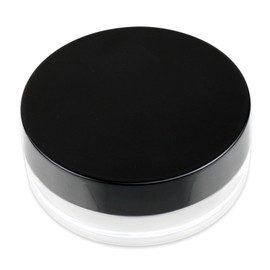 10g Refillable Loose Powder Container with Sifter & Puff – Travel Cosmetic Jar Compact with Lid, Empty Makeup Box for Face Powder