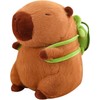 BIMENDOS Juguetes de Peluche Suaves de Capybara,30cm Capybara Peluche,Siesta y