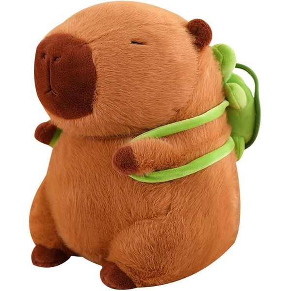 BIMENDOS Juguetes de Peluche Suaves de Capybara,30cm Capybara Peluche,Siesta y