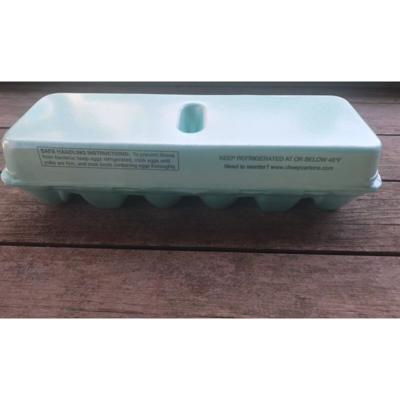 cheep cartons Styrofoam Bulk Egg Cartons (50 pack) Green