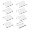 MOROBOR 8 Pack Finger Edge Pull, Self-Stick Instant Cabinet Drawer
