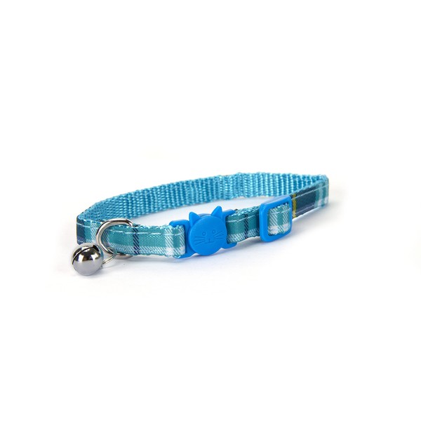 Burgham Simon's Cat Collars Breakaway with Bell,Safety Buckle,Snag Free,Soft,Durable and
