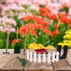 9pcs Miniature Dollhouse Set 1:12 Mini Garden Tools for Dollhouse