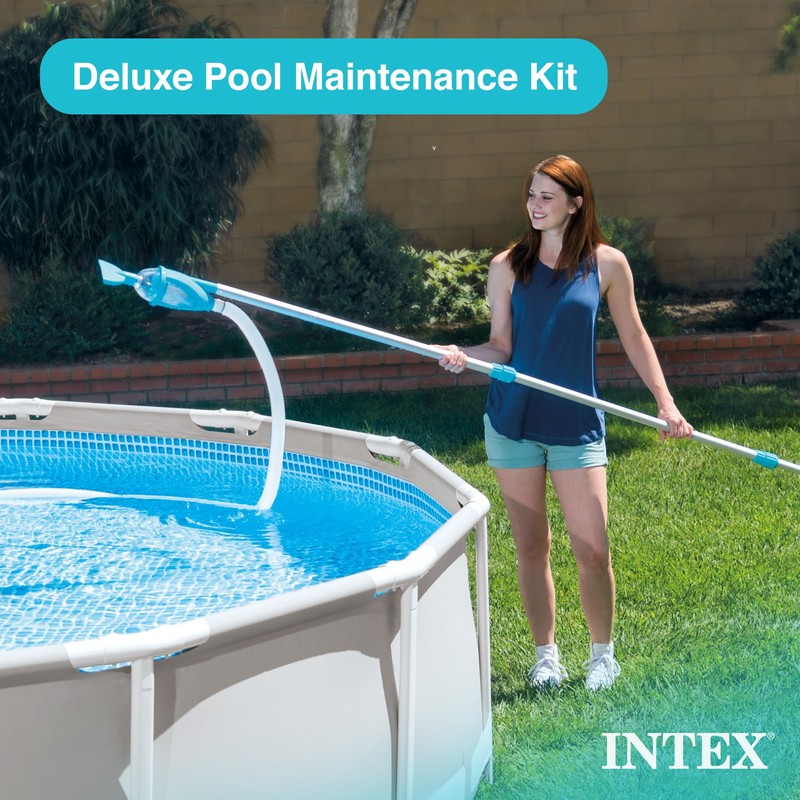 Intex 28003E Deluxe Above Ground Pool Maintenance Kit for Minimum