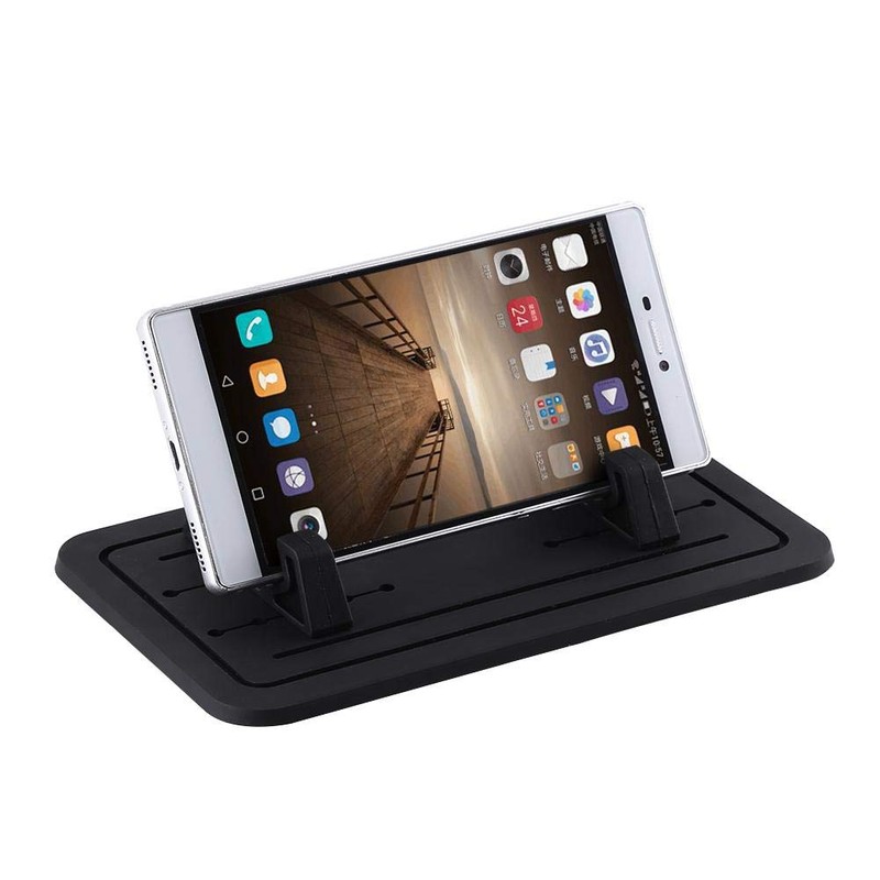Universal-Auto-Silikon-Pad mit Handyhalterungen, rutschfeste einstellbare Silikon-Auto-Handyhalterung