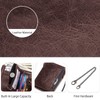 PORRASSO Women's Leather Wallet Credit Card Holder with RFID Protection