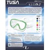 TUSA M-111 Mini Kleio II Scuba Diving Mask, Flash Yellow