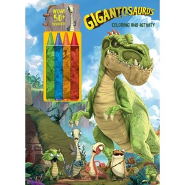Gigantosaurus: Coloring and Activity Book with Crayons (Coloring & Activity with Crayons)