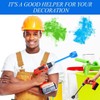 Resin Mixer Paddles, 4 Piece Set Paint Stirrers Drill Attachment,Reusable