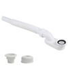 YYinno Flexible Bathtub Drain Pipe, Upgraded No-leak Low Profile 1