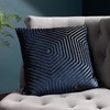 Paoletti evozes Geometric Velvet Cushion Cover