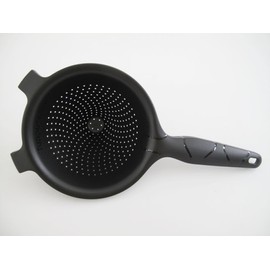 TUPPERWARE handy Strainer Hand black conical