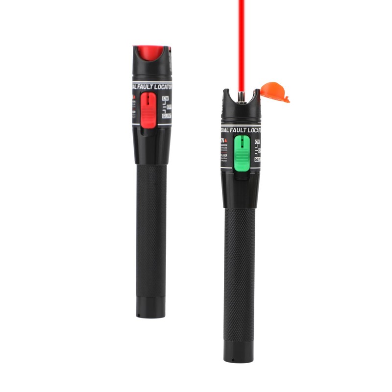 WSOLDMA Fiber Optic Tester Tool Kit 5-100KM FTTH Optic Pen