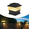 Involux Luces solares para poste de 50 lúmenes, 3000 K