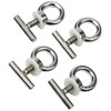 T5/T6 - Pack of 4 Lashing Ring Stainless Steel