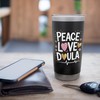 Labor Midwifery Peace Love Doula, Birth Postpartum Midwife Stainless Steel